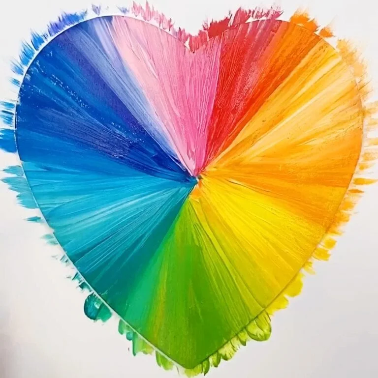 Color Wheel Painting