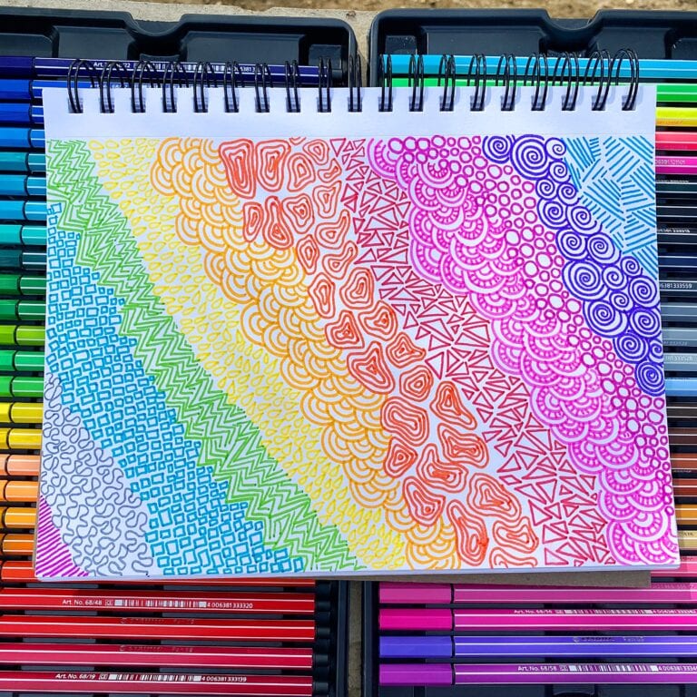Easy Doodle Idea for Beginners