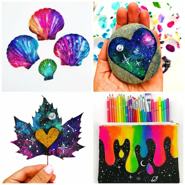 Galaxy Painting Tutorials for Beginners